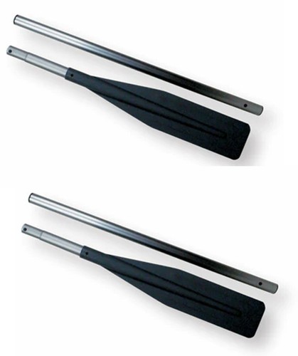 Pair foot aluminium oars - aluminium, 2