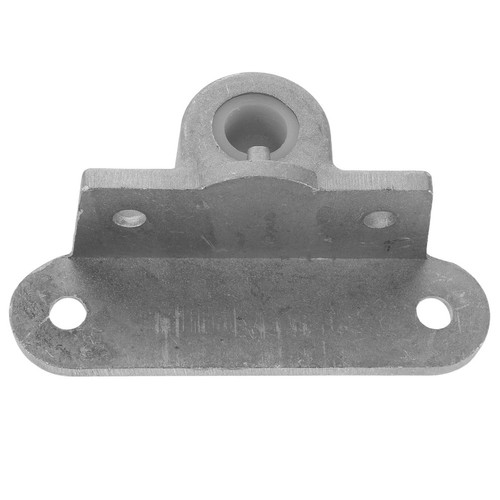 Silver aluminum oar mount lock - silver,