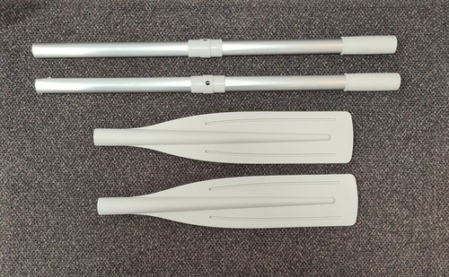 Pair boat oar aluminium with - pair,