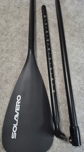 Solavero black stand paddle - stand, up
